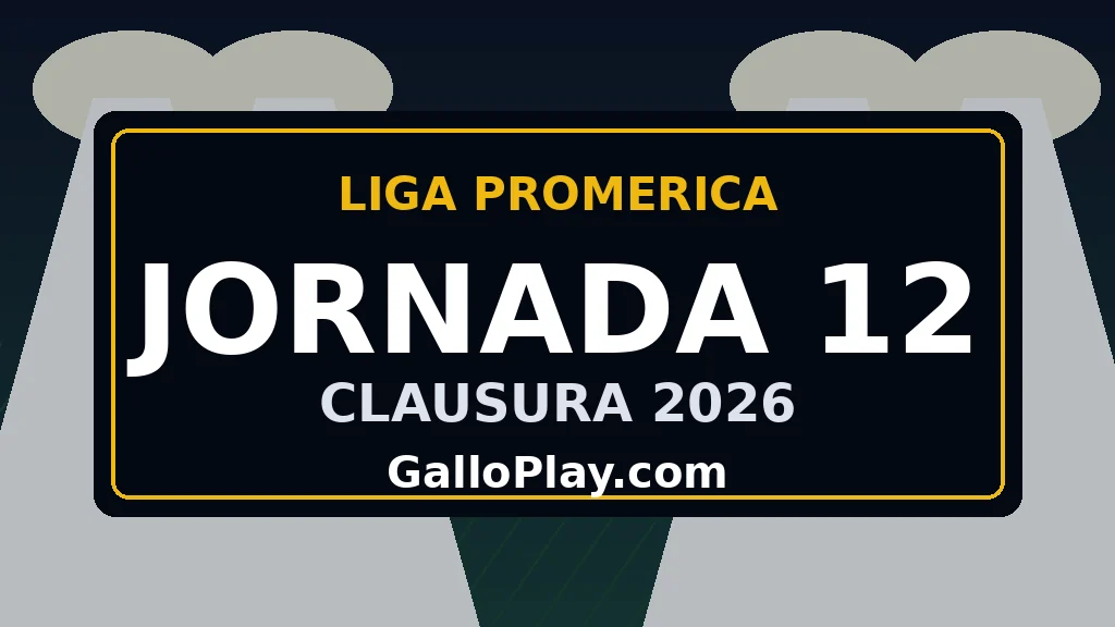 Liga Promerica Jornada 12 Clausura 2026