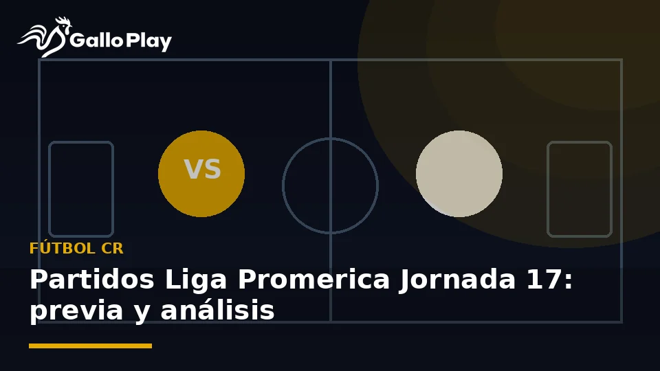 Partidos Liga Promerica Jornada 17: previa y mejores apuestas