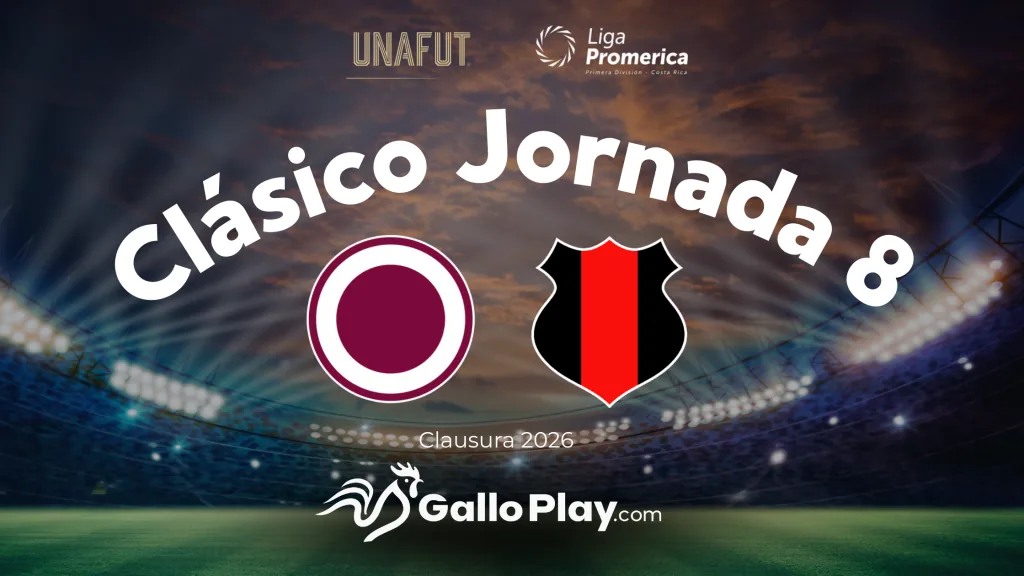 Saprissa vs La Liga clásico nacional Jornada 8