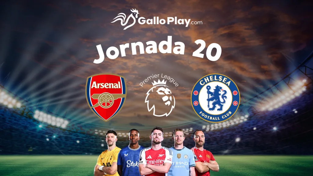 Arsenal vs Chelsea Jornada 28 Premier League