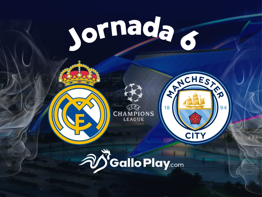 Real Madrid Champions League Jornada 6 vs Manchester City