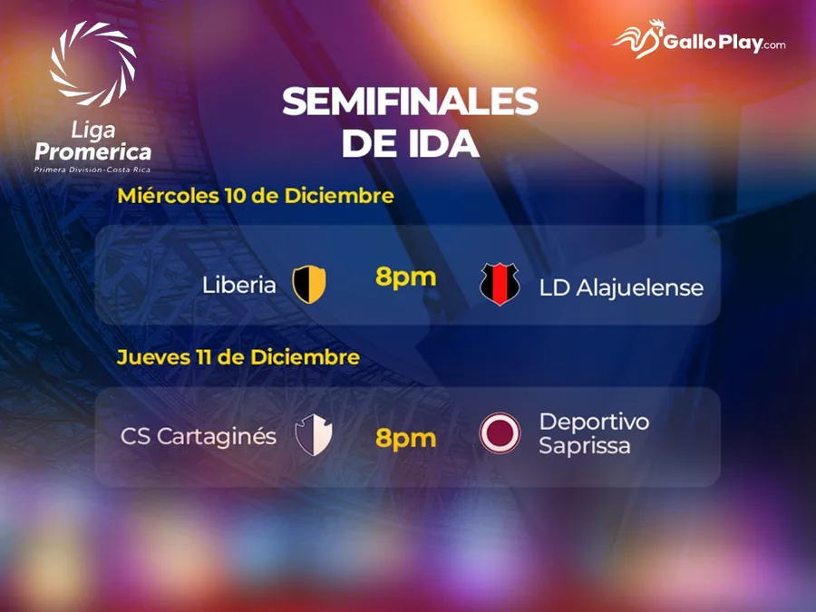 Semifinales Costa Rica apuestas en GalloPlay