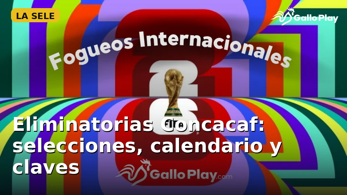Eliminatorias Concacaf: selecciones, calendario y claves