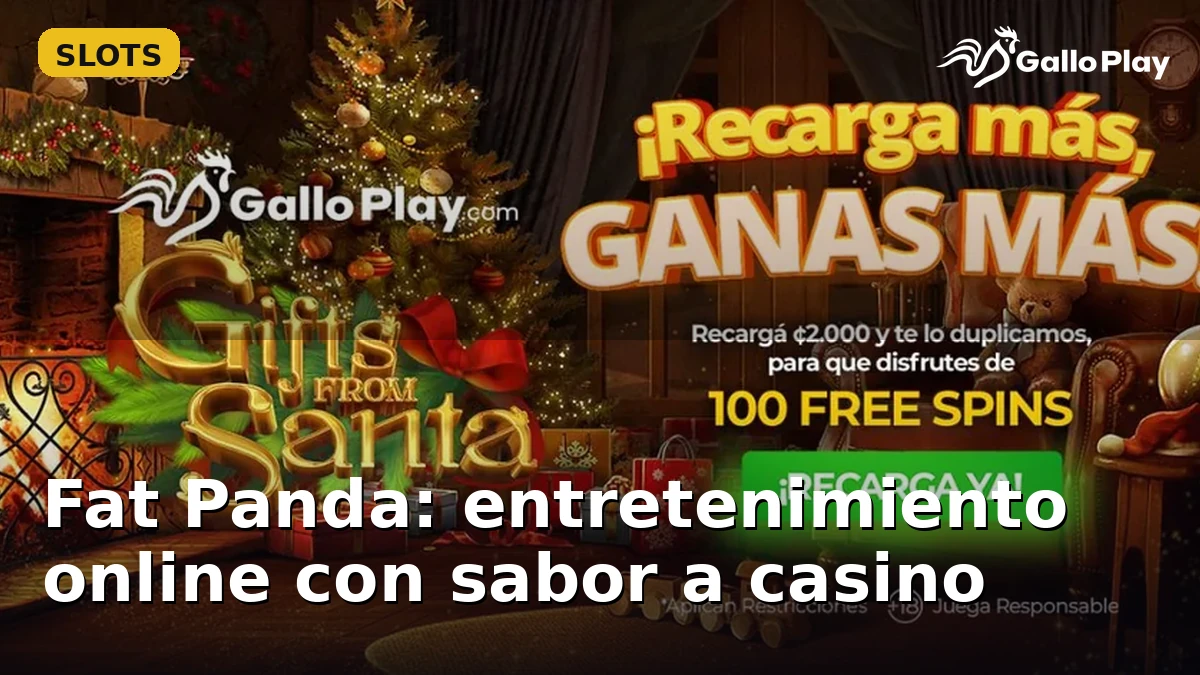 Fat Panda: entretenimiento online con sabor a casino